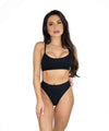 Black Better Than Ever Bralette And Panty Lingerie Set Malo the Label