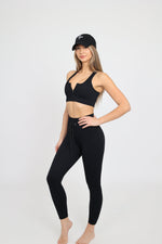 Effortless Sports Bra - Black Malo the Label