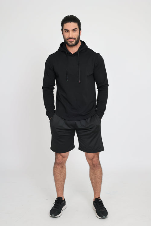 Essential Active Hoodie - Black Malo the Label