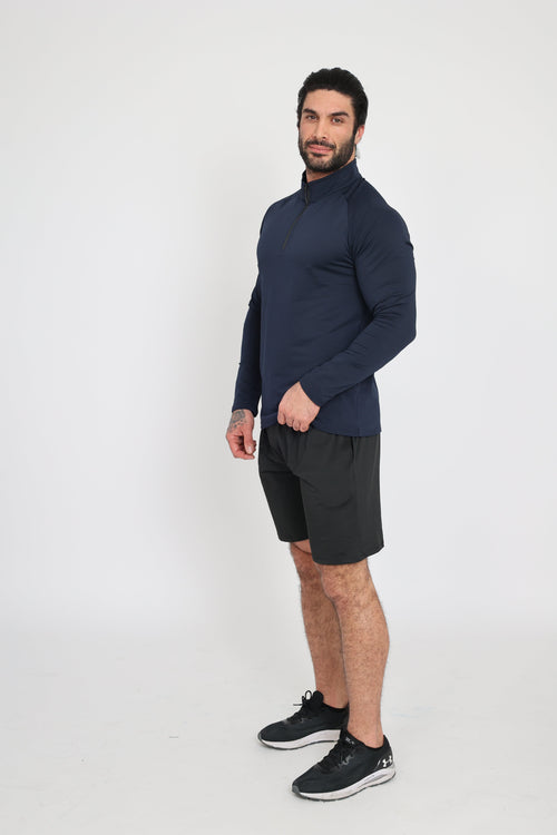 Exclusive Active Long Sleeve Top - Navy Malo the Label