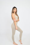 Power Move Leggings - Beige Malo the Label