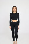 Power Move Long Sleeve Top - Black Malo the Label