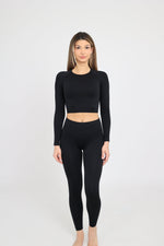 Power Move Long Sleeve Top - Black Malo the Label