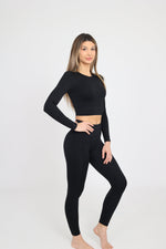 Power Move Long Sleeve Top - Black Malo the Label