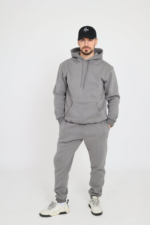 Relaxed Mens Hoodie - Dark Grey Malo the Label