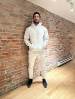 Relaxed Mens Hoodie - Light Grey Malo the Label